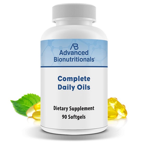 Complete Daily Oils pure fish oil omega 3 fatty acids EPA and DHA